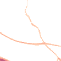 Night-time road noise heatmap for CM6 1BH