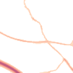 Night-time road noise heatmap for CM6 1BL