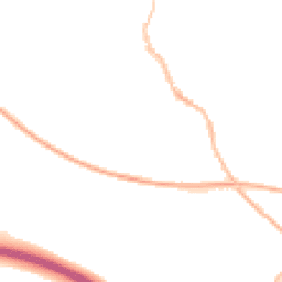 Night-time road noise heatmap for CM6 1BS