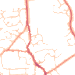 Daytime road noise heatmap for CM6 1BZ