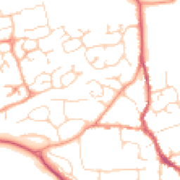 Daytime road noise heatmap for CM6 1DE