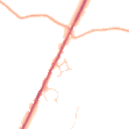 Daytime road noise heatmap for CM6 1DF