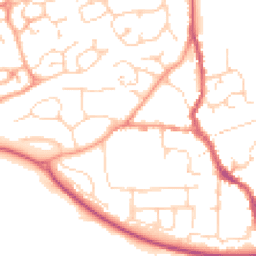 Daytime road noise heatmap for CM6 1DG