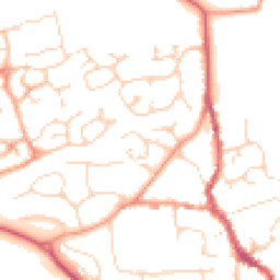Daytime road noise heatmap for CM6 1DR