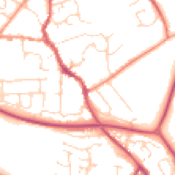 Daytime road noise heatmap for CM6 1ET