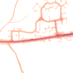 Daytime road noise heatmap for CM6 1FY