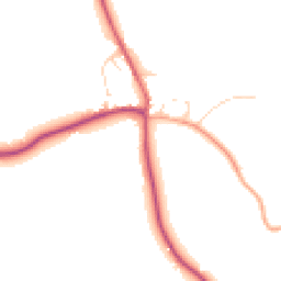 Daytime road noise heatmap for CM6 1GG
