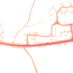 Daytime road noise heatmap for CM6 1GH