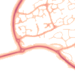 Daytime road noise heatmap for CM6 1GJ