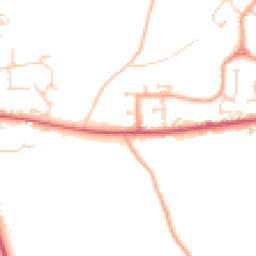 Daytime road noise heatmap for CM6 1GS