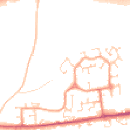 Daytime road noise heatmap for CM6 1HX