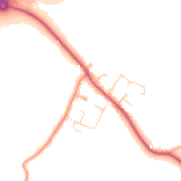 Daytime road noise heatmap for CM6 1LG