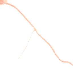 Night-time road noise heatmap for CM6 1LG