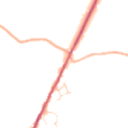 Daytime road noise heatmap for CM6 1NN