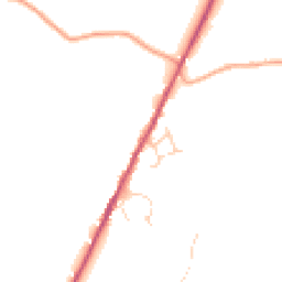 Daytime road noise heatmap for CM6 1NP