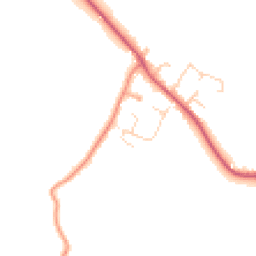 Daytime road noise heatmap for CM6 1PH