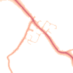Daytime road noise heatmap for CM6 1PL