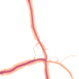 Daytime road noise heatmap for CM6 1PZ