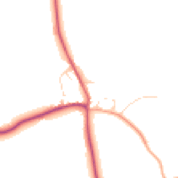Daytime road noise heatmap for CM6 1QB