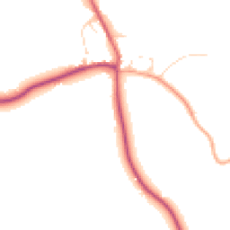 Daytime road noise heatmap for CM6 1QH