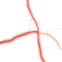 Daytime road noise heatmap for CM6 1QX