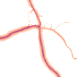 Daytime road noise heatmap for CM6 1QZ