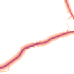 Daytime road noise heatmap for CM6 1RA