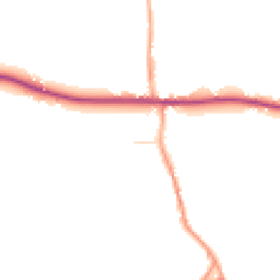 Daytime road noise heatmap for CM6 1RR