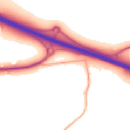 Daytime road noise heatmap for CM6 1SL