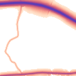 Daytime road noise heatmap for CM6 1SP