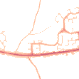 Daytime road noise heatmap for CM6 1SQ