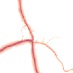 Daytime road noise heatmap for CM6 1TR