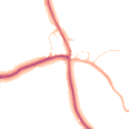 Daytime road noise heatmap for CM6 1TT