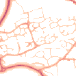Daytime road noise heatmap for CM6 1UF