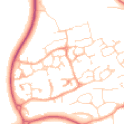 Daytime road noise heatmap for CM6 1XU