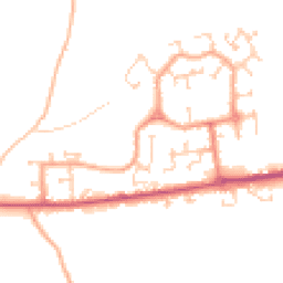 Daytime road noise heatmap for CM6 1YE