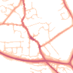 Daytime road noise heatmap for CM6 1YL