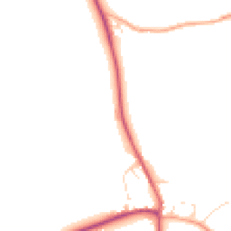 Daytime road noise heatmap for CM6 1YS
