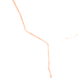Night-time road noise heatmap for CM6 2AW