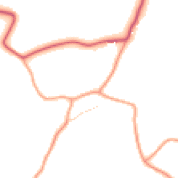 Daytime road noise heatmap for CM6 2BU