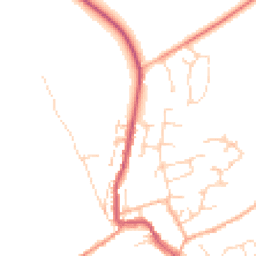 Daytime road noise heatmap for CM6 2EZ