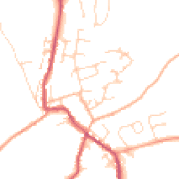 Daytime road noise heatmap for CM6 2FF
