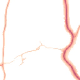 Daytime road noise heatmap for CM6 2HE