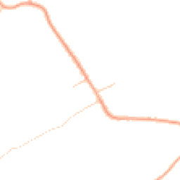 Daytime road noise heatmap for CM6 2JF