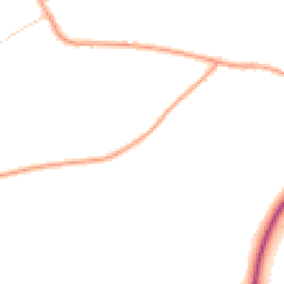 Daytime road noise heatmap for CM6 2JH