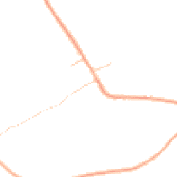 Daytime road noise heatmap for CM6 2JR