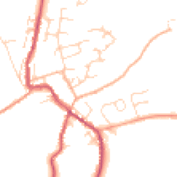 Daytime road noise heatmap for CM6 2LF