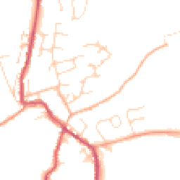 Daytime road noise heatmap for CM6 2LX