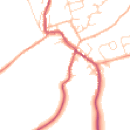 Daytime road noise heatmap for CM6 2PA
