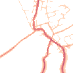 Daytime road noise heatmap for CM6 2PQ